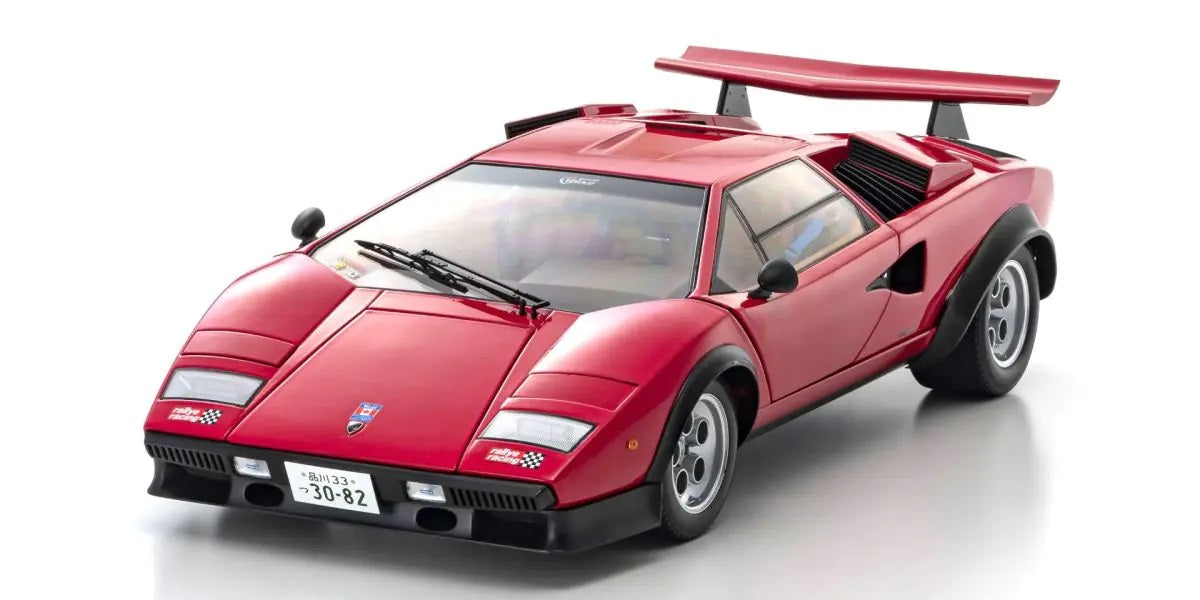 LAMBORGHINI COUNTACH WALTER WOLF RED  1/12 Scale Kyosho KYO08617R