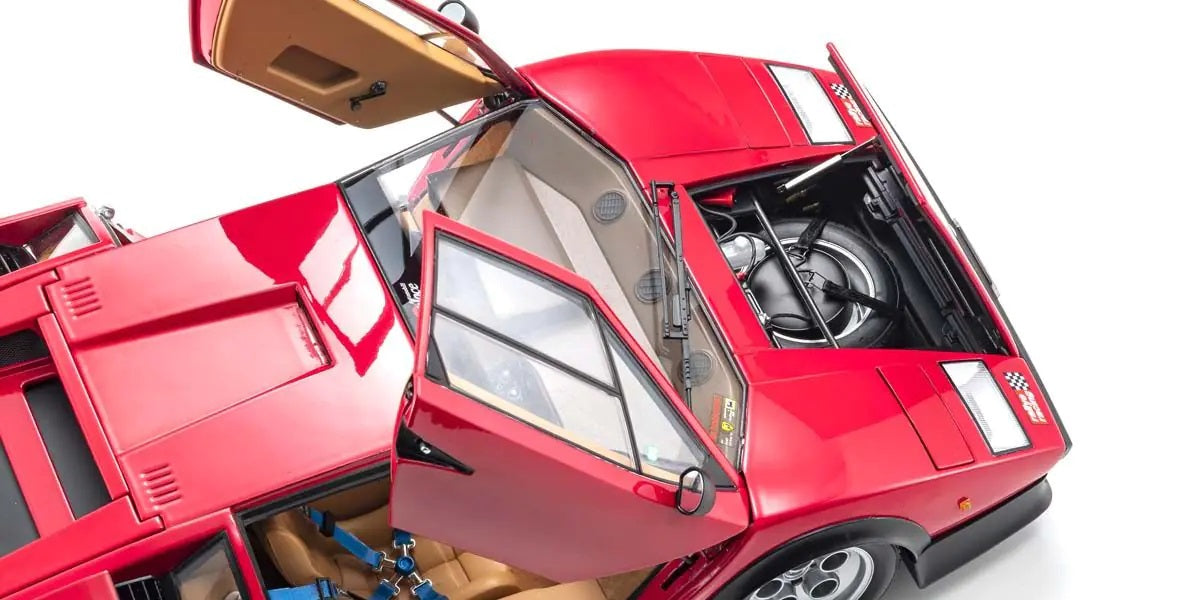 LAMBORGHINI COUNTACH WALTER WOLF RED  1/12 Scale Kyosho KYO08617R