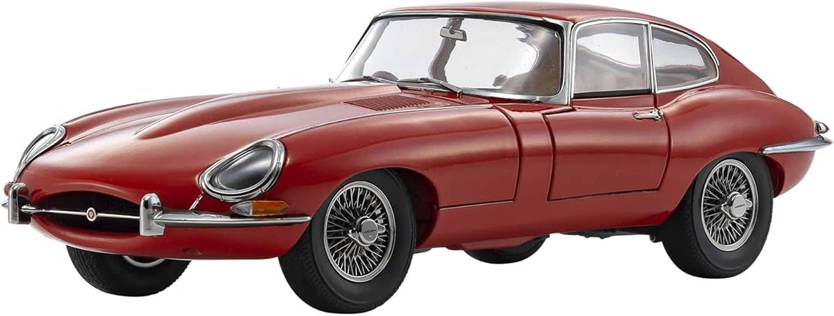 JAGUAR E-TYPE RED 1/18 Scale Kyosho KYO08954R