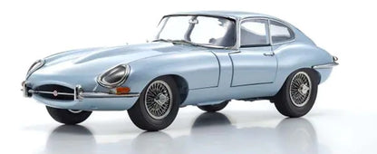 JAGUAR E-TYPE SILVER BLUE METALLIC 1/18 Scale Kyosho KYO08954SBL
