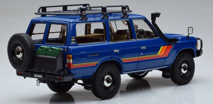 TOYOTA LANDCRUISER 60 BLUE 1/18 Scale Kyosho KYO08956XBL