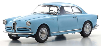 ALFA ROMEO GIULIETTA SPRINT BLUE 1/18 Scale Kyosho KYO08957BL