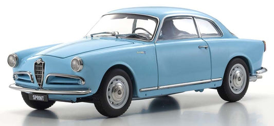 ALFA ROMEO GIULIETTA SPRINT BLUE 1/18 Scale Kyosho KYO08957BL