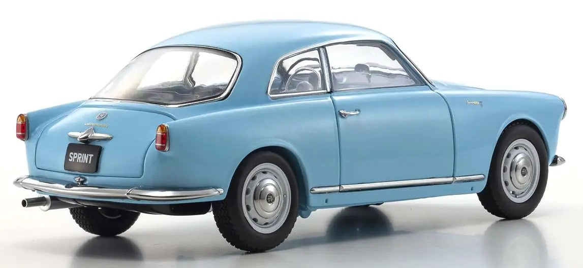 ALFA ROMEO GIULIETTA SPRINT BLUE 1/18 Scale Kyosho KYO08957BL
