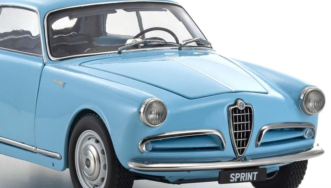 ALFA ROMEO GIULIETTA SPRINT BLUE 1/18 Scale Kyosho KYO08957BL