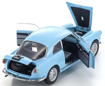 ALFA ROMEO GIULIETTA SPRINT BLUE 1/18 Scale Kyosho KYO08957BL
