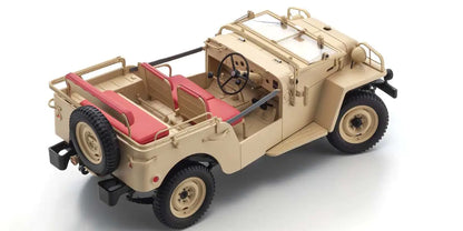 TOYOTA LAND CRUISER BJ BEIGE 1/18 Scale Kyosho KYO08959BE