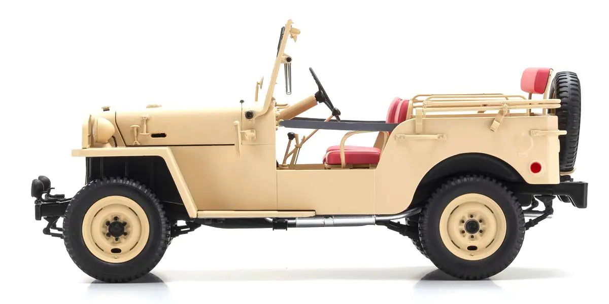 TOYOTA LAND CRUISER BJ BEIGE 1/18 Scale Kyosho KYO08959BE