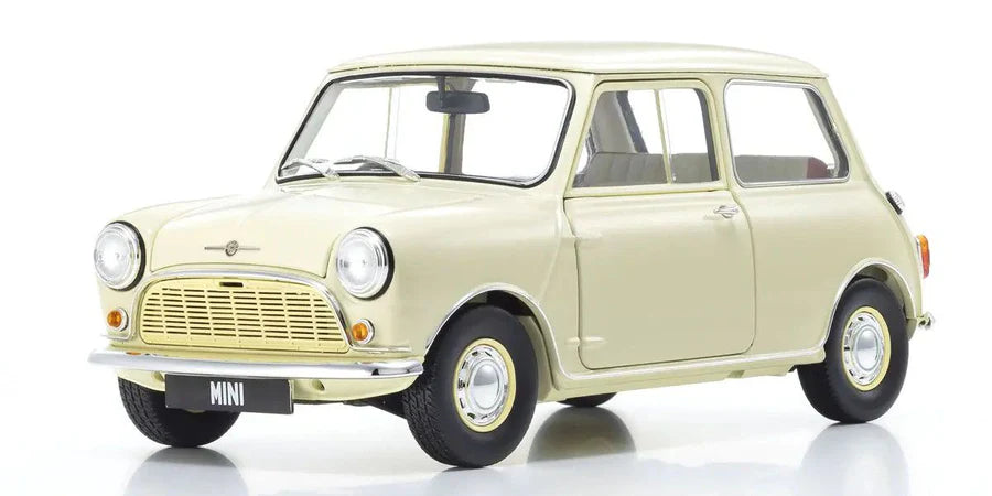 MORRIS MINI MINOR OLD ENGLISH WHITE 1/18 Scale Kyosho KYO08964W