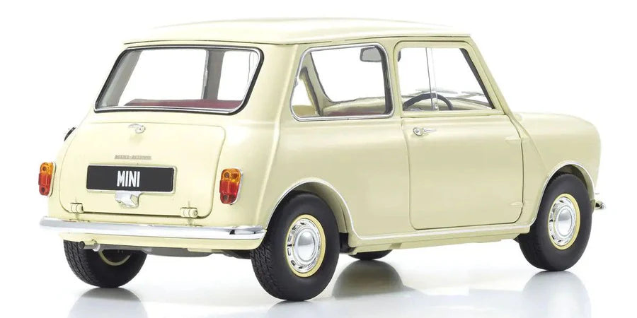 MORRIS MINI MINOR OLD ENGLISH WHITE 1/18 Scale Kyosho KYO08964W
