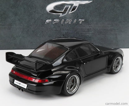 PORSCHE GUNTHER WERKS 993 400R BLACK 1/18 Scale Kyosho KYOGTS028KJ-B