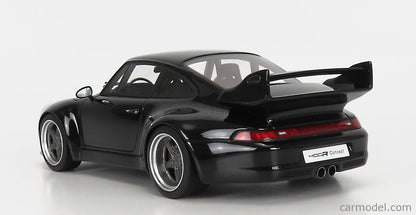 PORSCHE GUNTHER WERKS 993 400R BLACK 1/18 Scale Kyosho KYOGTS028KJ-B