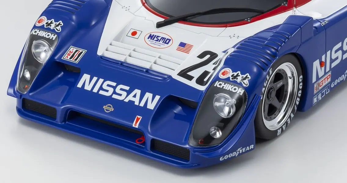 NISSAN R91CP #23 BLUE/RED LTD ED 700  1/12 Scale Kyosho KYOKSR08666A-B