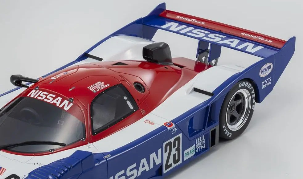 NISSAN R91CP #23 BLUE/RED LTD ED 700  1/12 Scale Kyosho KYOKSR08666A-B