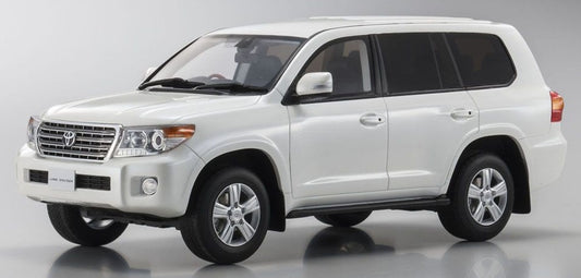 LAND CRUISER WHITE (RESIN) 1/18 Scale Kyosho  KYOKSR18008W-B