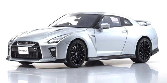 NISSAN GT-R (RESIN) SILVER 2020 1/18 Scale Kyosho KYOKSR18044S-B