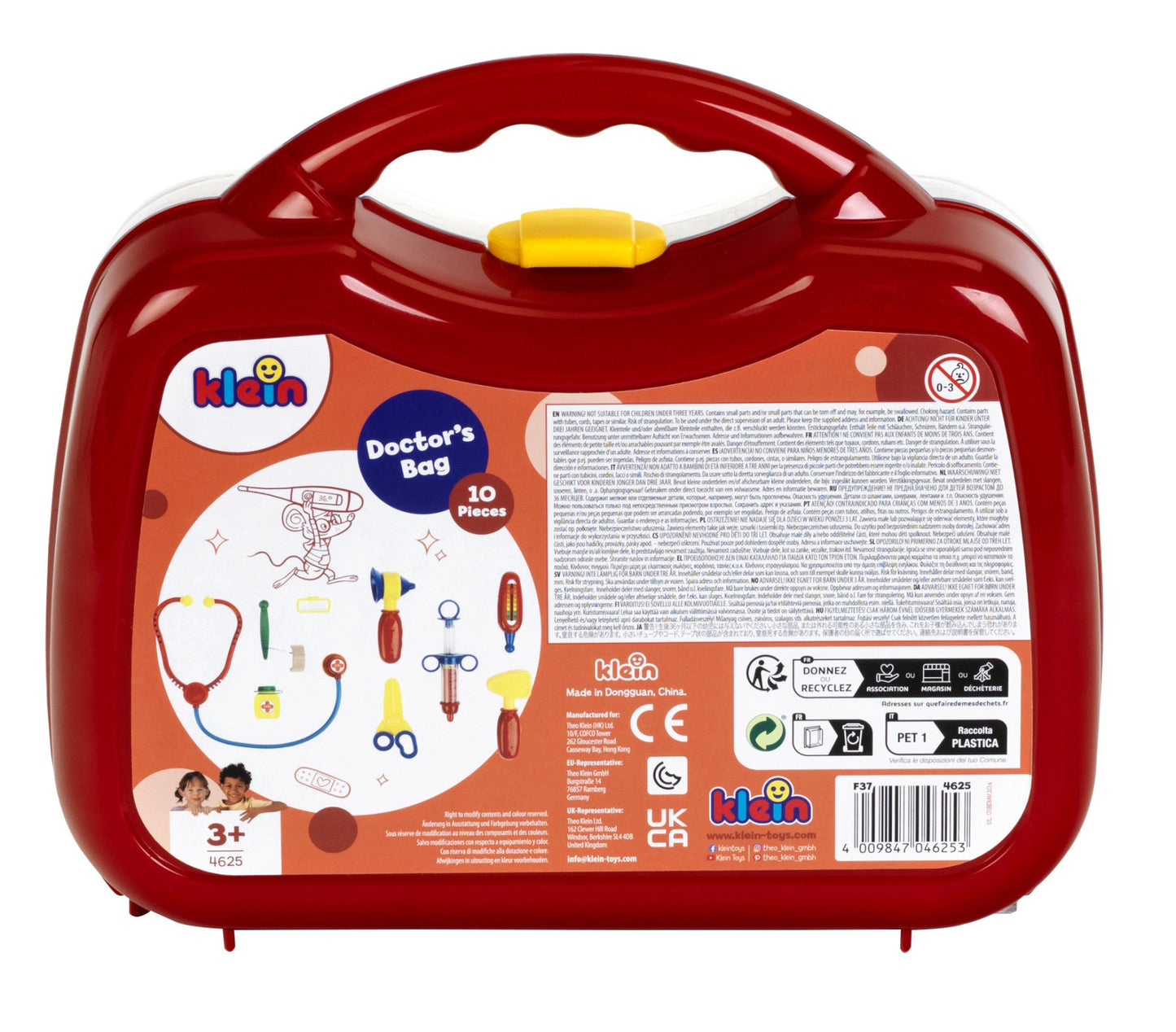 Doctor's Case with Accessories – Medium Klein Toys 4625