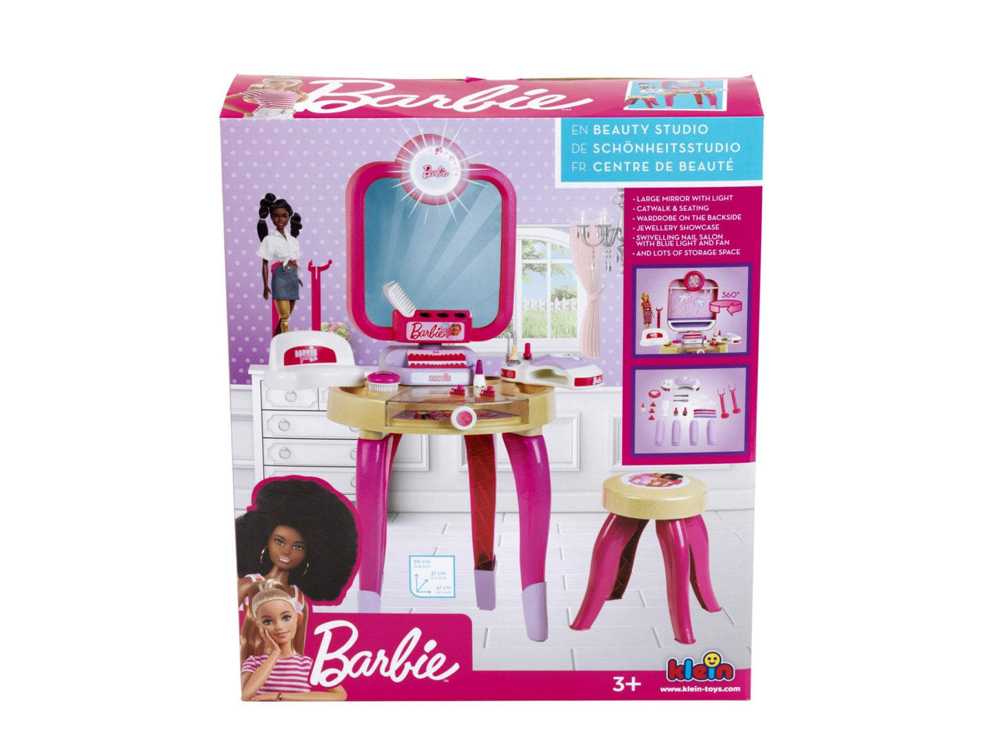 Barbie - Beauty studio "Happy vibes" Klein Toys 5721