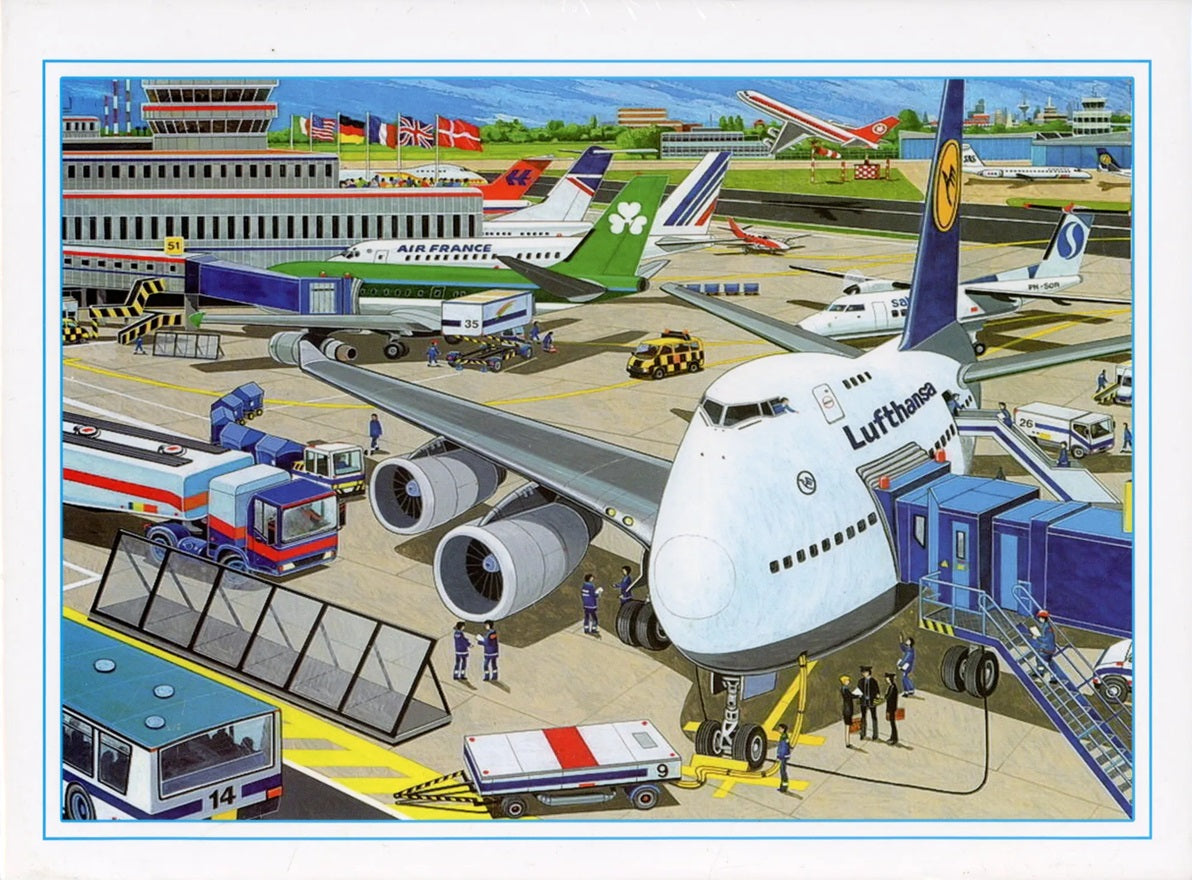 Lufthansa 300 Piece Jigsaw Puzzle LHPUZ