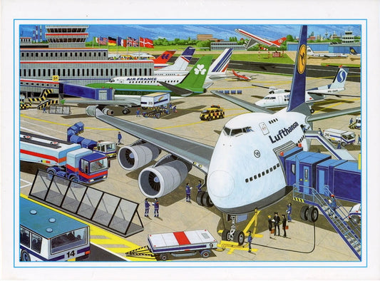 Lufthansa 300 Piece Jigsaw Puzzle LHPUZ