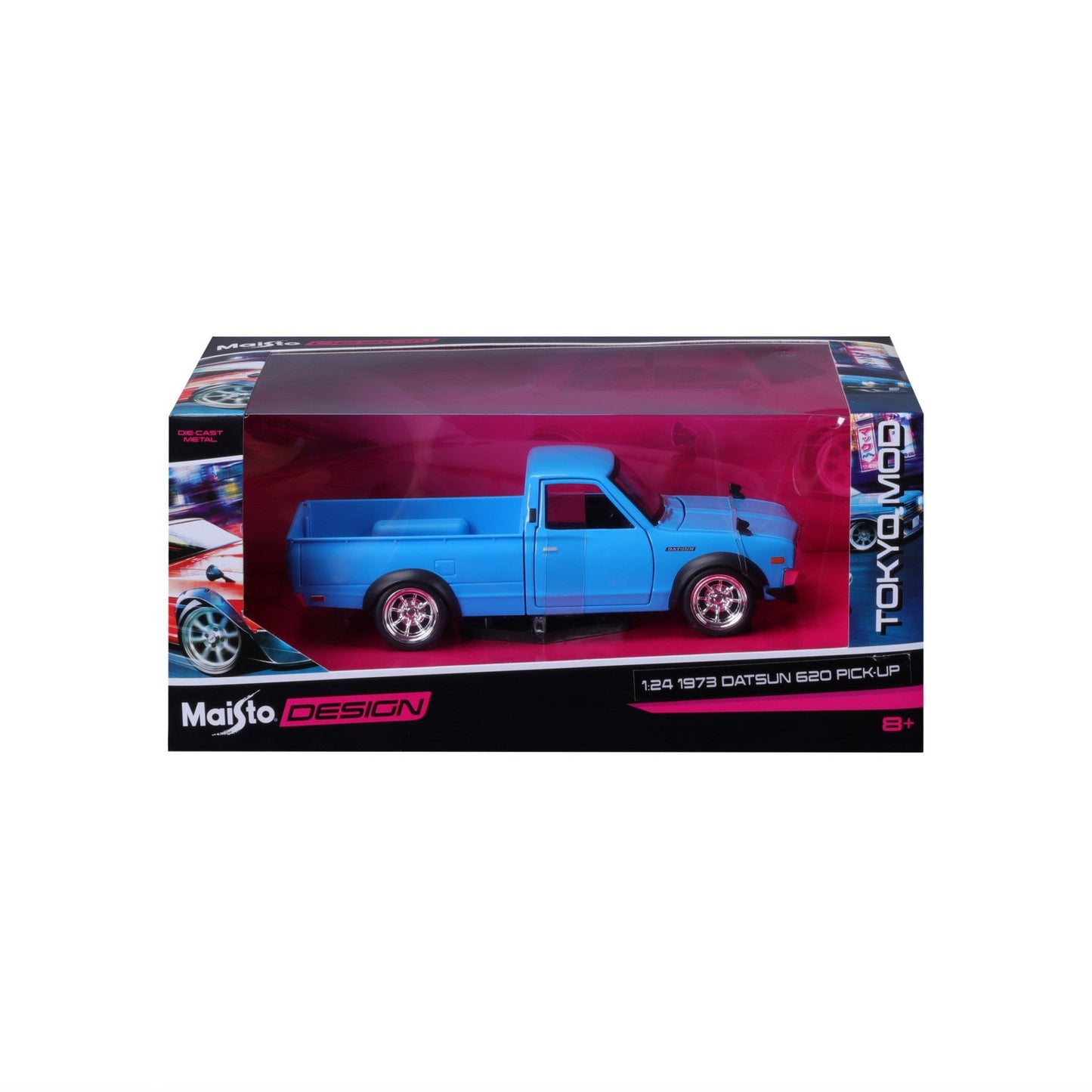 Datsun 620 Pick-up 1973 DESIGN Tokyo Mod 1/24 Maisto 32528