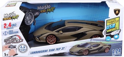 R/C PREM Lamborghini Sian FKP37 2.4GHz (USB) - 1/24 Scale - Maisto - MAI82338