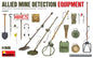 Allied Mine Detection Equipoment - 1/35 Scale MINA35390