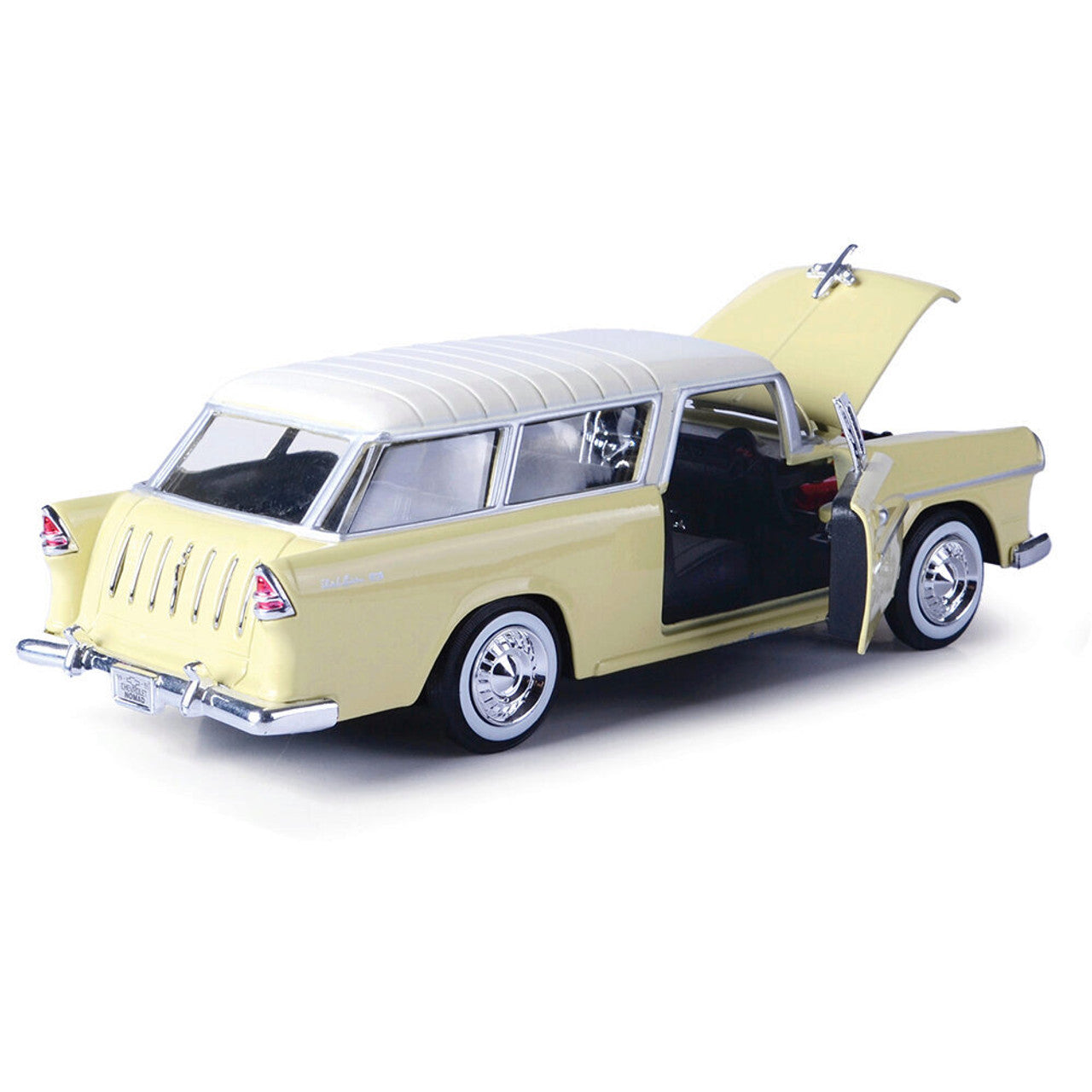 Chevy Bel Air Nomad Light Yellow 1955 - 1/24 Scale Motormax MOT73248AC
