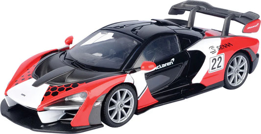 McLaren Senna GT Racing Red/Black - 1/24 Scale MotorMax MOT73791