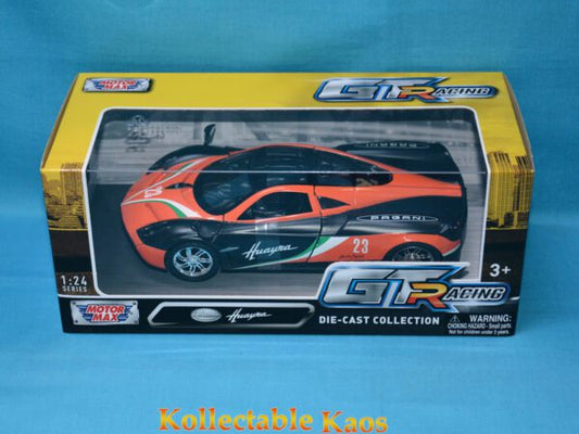 Pagani Huayra GT Racing Orange/Black #23 - 1/24 Scale - MotorMax - MOT73798