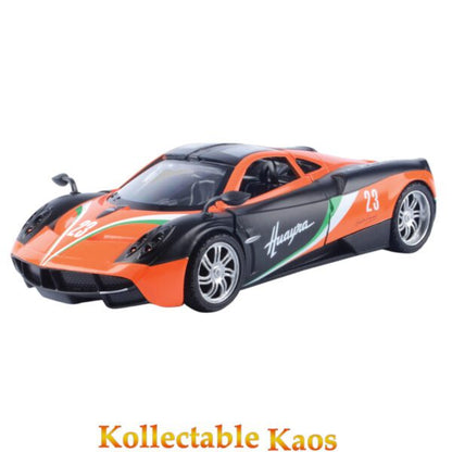 Pagani Huayra GT Racing Orange/Black #23 - 1/24 Scale - MotorMax - MOT73798