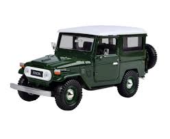 Toyota FJ40 (Hard Top) Green - 1/24 Scale MotorMax MOT79323