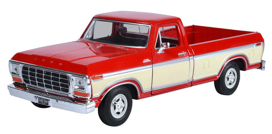 Ford F-150 Custom Red 1979 - 1/24 Scale MotorMax MOT79346RED
