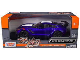 Corvette ZR1 Blue - 1/24 Scale MotorMax MOT79356BLUE