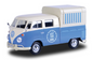 Volkswagen Type 2 (T1) Food Truck White/Blue - 1/24 Scale Motormax MOT79576