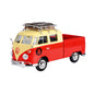 Volkswagen Type 2 (T1) Pickup No 8 with Roof Rack Yellow/Red - 1/24 Scale Motormax MOT79582