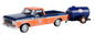 Ford F-150 Custom + Oil Tanker in Gulf Livery 1979 - 1/24 Scale MotorMax MOT79612