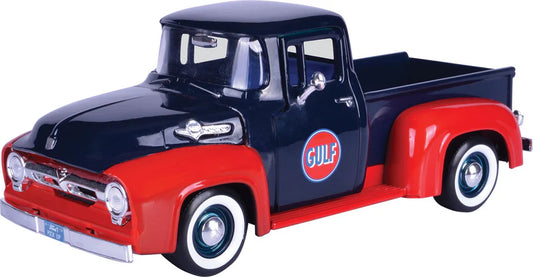 Ford F-100 Pickup with Gulf Livery 1956 - 1/24 Scale MotorMax MOT79647
