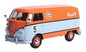 Volkswagen Type 2 (T1) White/Gulf Livery Gulf Colours - 1/24 Scale MotorMax MOT79649