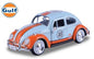 Volkswagen Beetle with Gulf Livery 1966 - 1/24 Scale MotorMax MOT79655