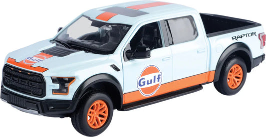 Ford F-150 Raptor with Gulf Livery 2017 - 1/24 Scale MotorMax MOT79665