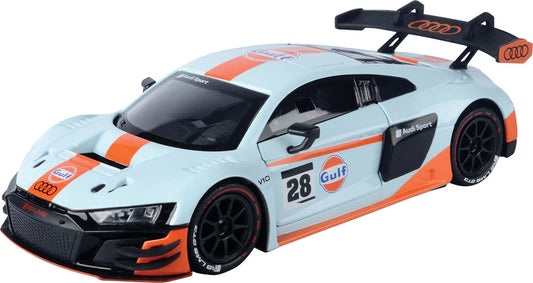 Audi R8 LMS GT3 with Gulf Livery - 1/24 Scale MotorMax MOT79667