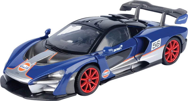 McLaren Senna with Gulf Livery - 1/24 Scale MotorMax MOT79668