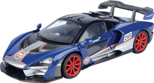 McLaren Senna with Gulf Livery - 1/24 Scale MotorMax MOT79668