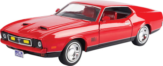 Ford Mustang Mach 1 James Bond Red 1971 - 1/24 Scale MotorMax MOT79851