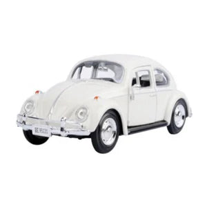 Volkswagen Beetle (James Bond) White 1966 - 1/24 Scale MotorMax MOT79854