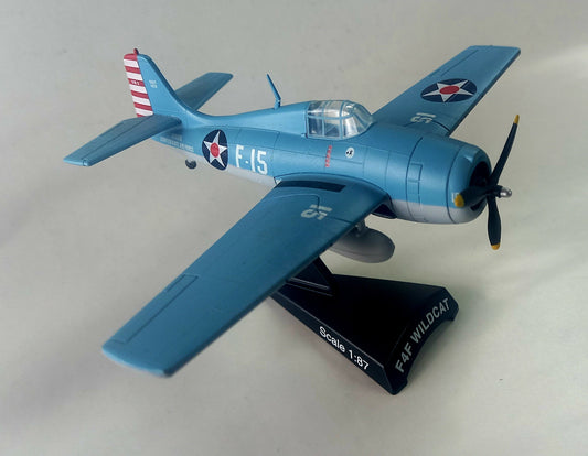 F4F Wildcat - 1/87 Scale Model Power Postage Stamp Collection PS5351