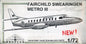 Fairchild Swearingen Metro III - 1/72 Scale Broplan MS.40