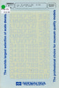 U.S. ID Letters & Nos. - 1/48 Scale Microscale Decal MS48-0176