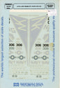 A-7E's Low Visibility - 1/48 Scale Microscale Decal MS48-206